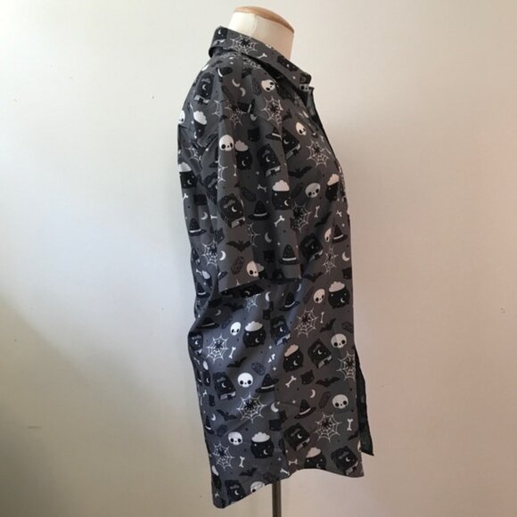Witchy Halloween Button Down - Picture 2 of 4